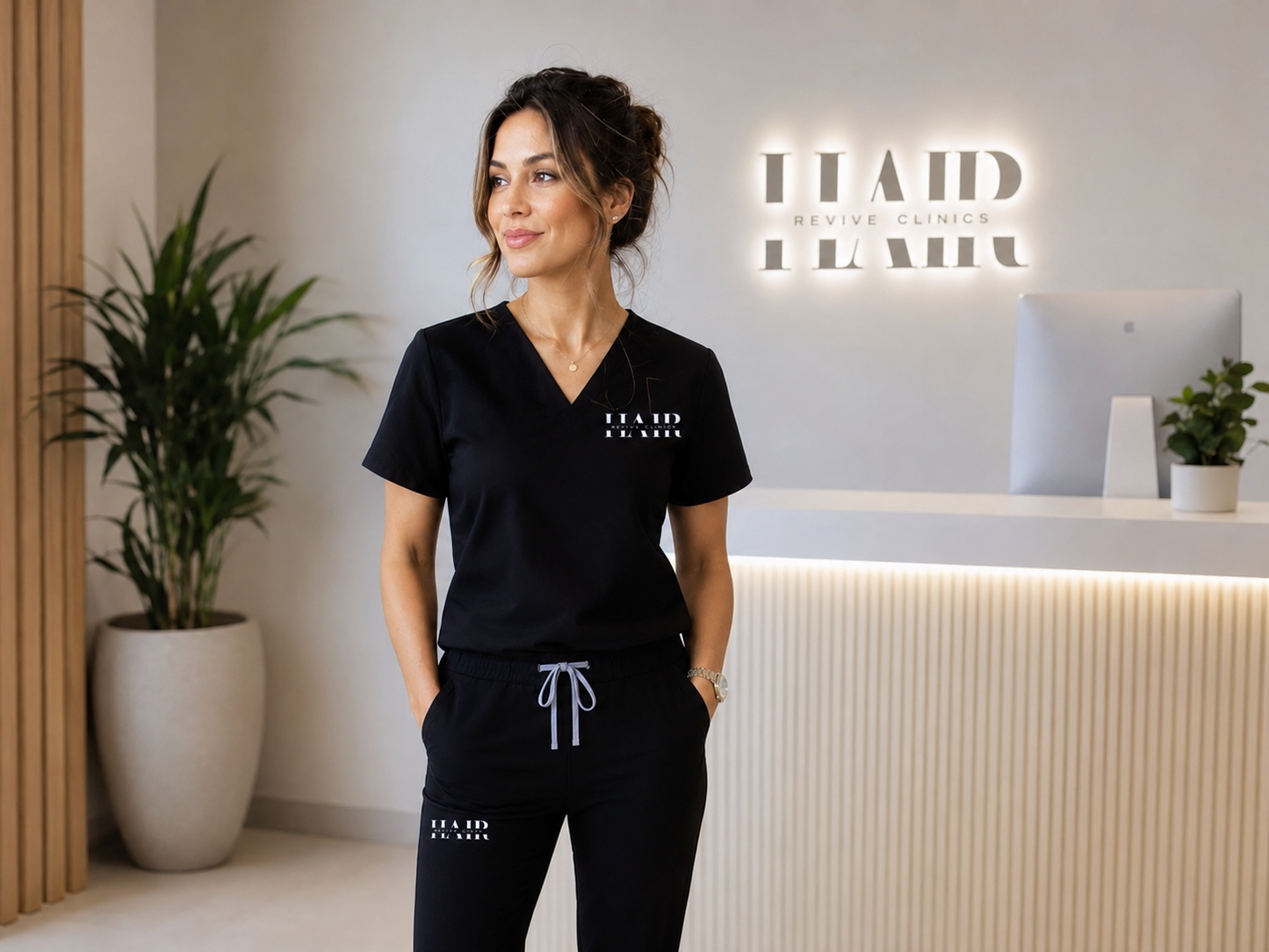 Womans Hair revive scrubs
