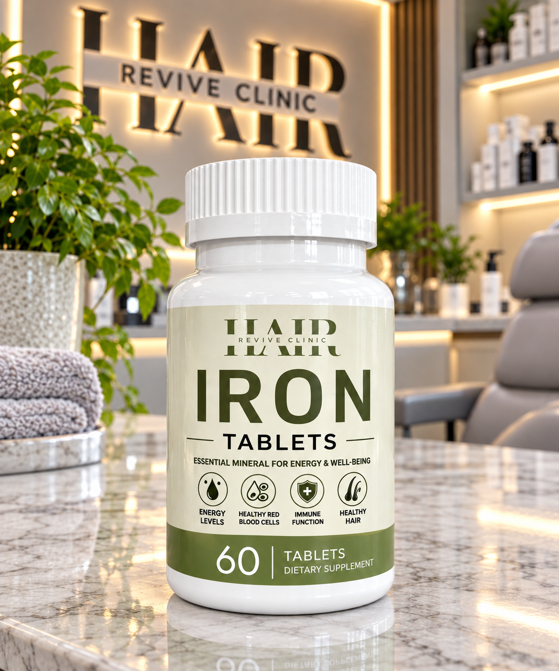 Iron tablets