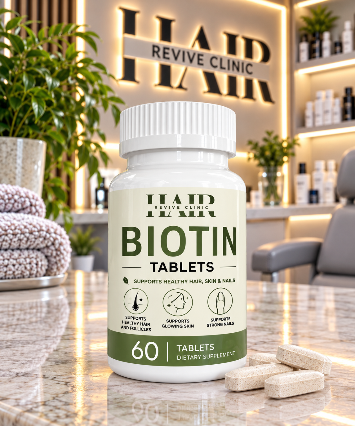 Biotin tablets